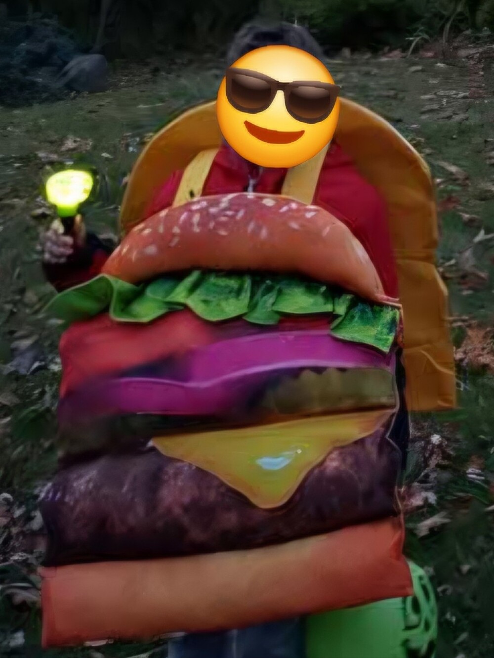 Target Hamburger Halloween Costume Photorealistic Adult/Teen/ Kid  One Size